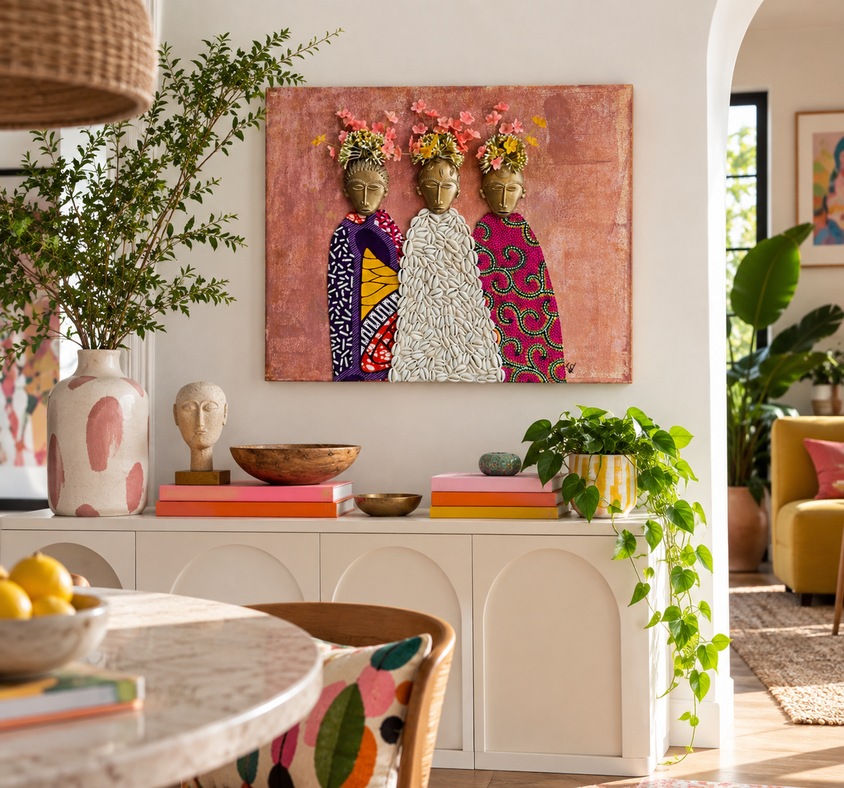 The Council. original painting