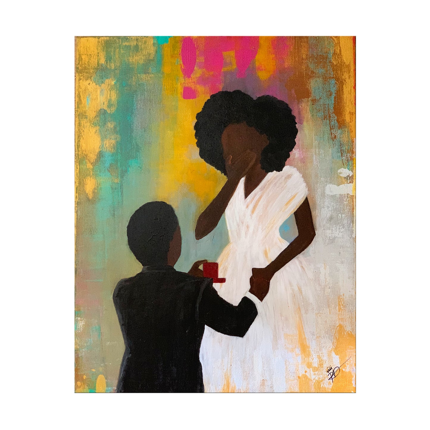 The Proposal. original painting