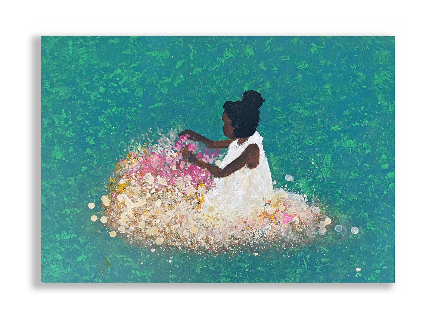 Bloom Where You Are. original painting