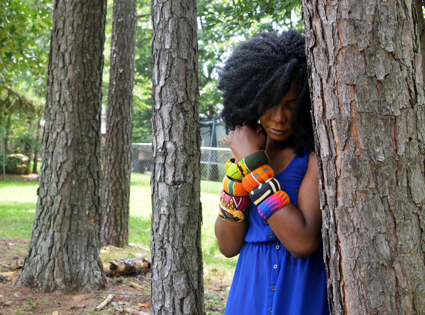 African Print Bangles