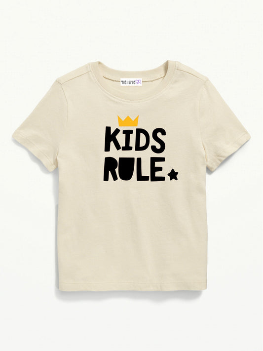 Rule Graphic T-Shirt for Toddler and Youth