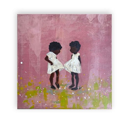 Sisters. original painting