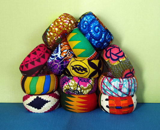 African Print Bangles