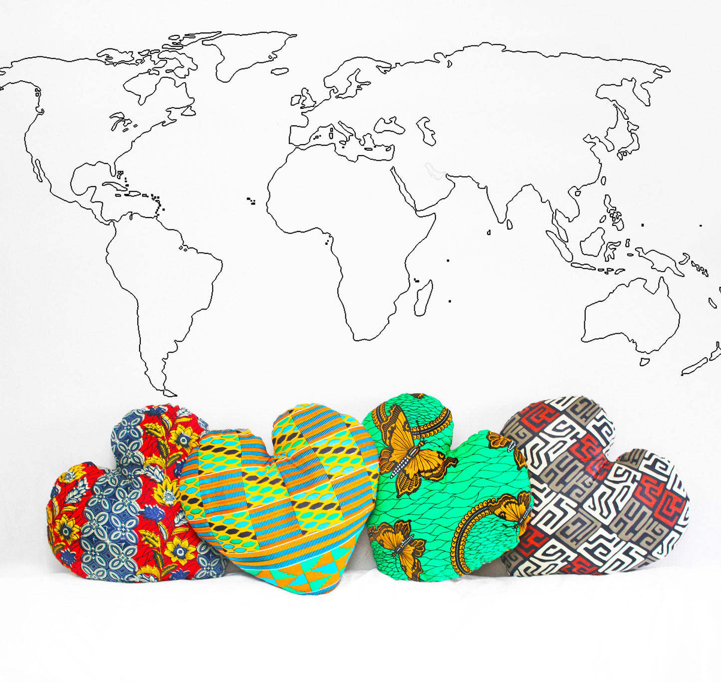 Akoma 'The Heart' Pillow